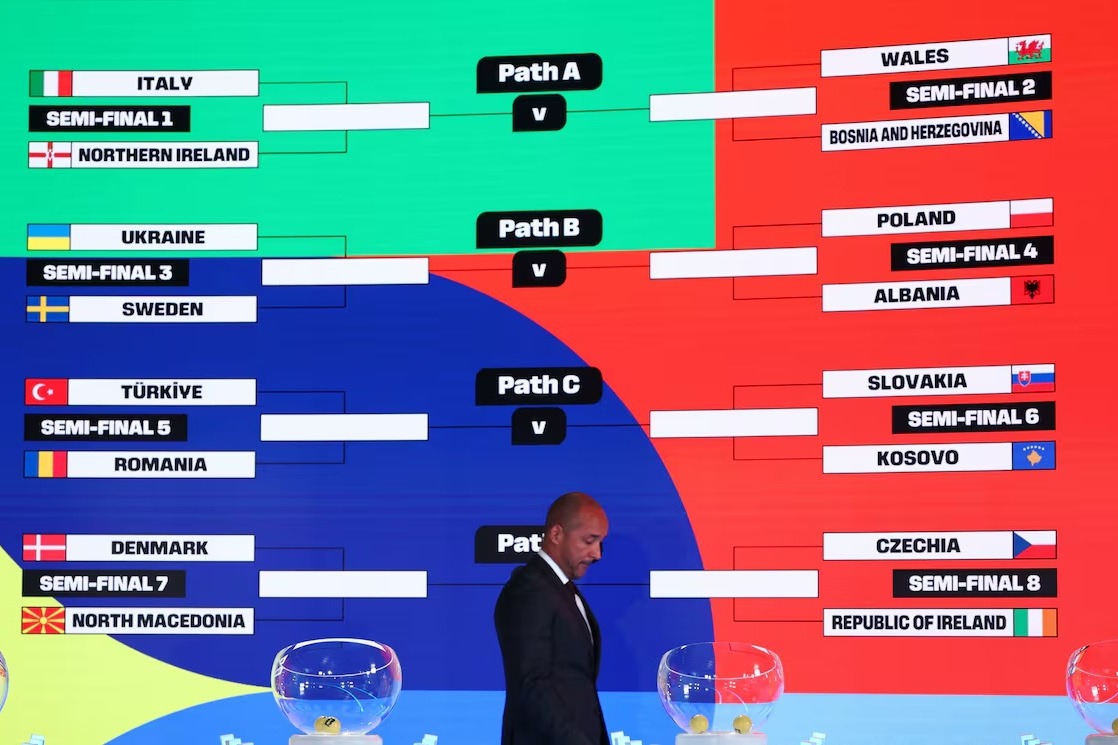 پلی‌آف جام جهانی بهترین قرعه برای ایتالیا