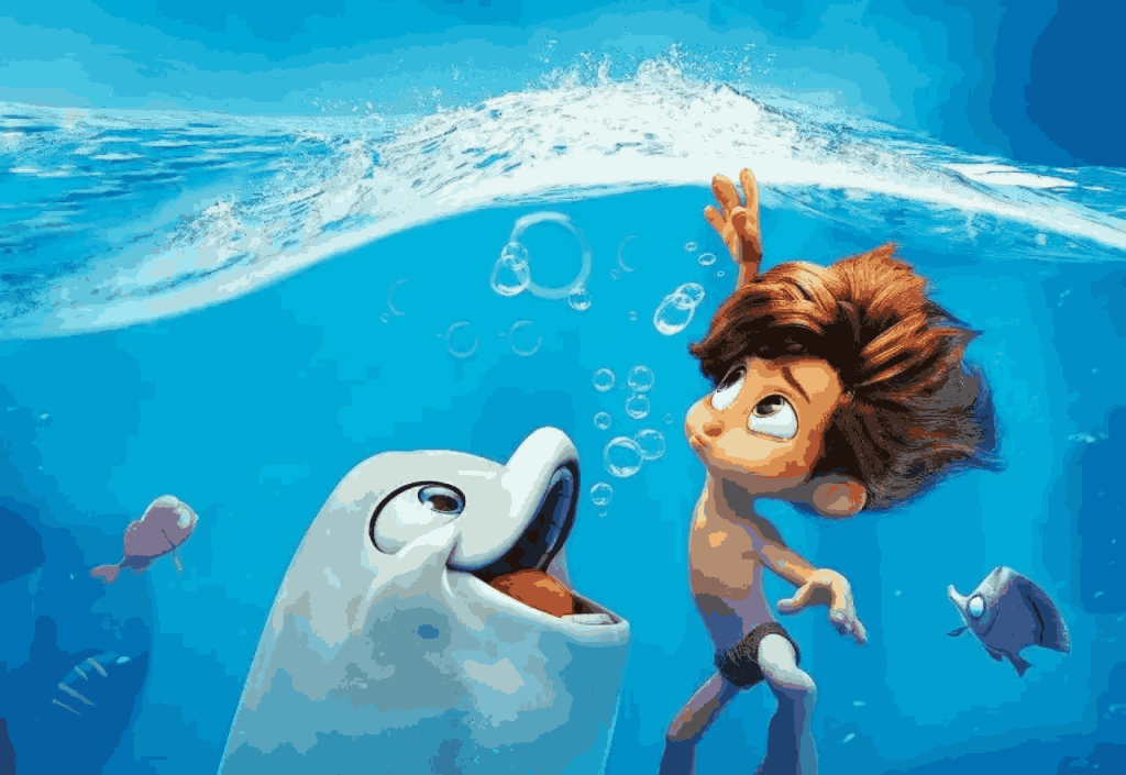 اکران پسر دلفینی ۲ با نانسی عجرم