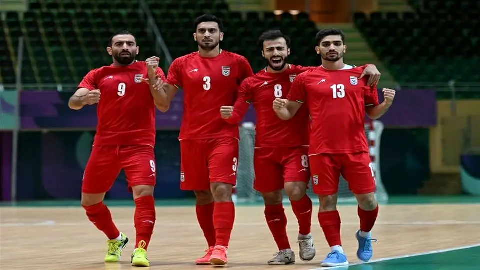 بازی فوتسال ایران و ازبکستان