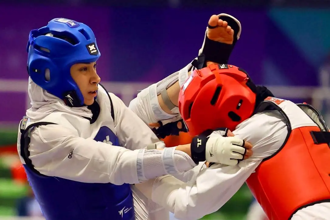 طلای ساینا کریمی در ریاض