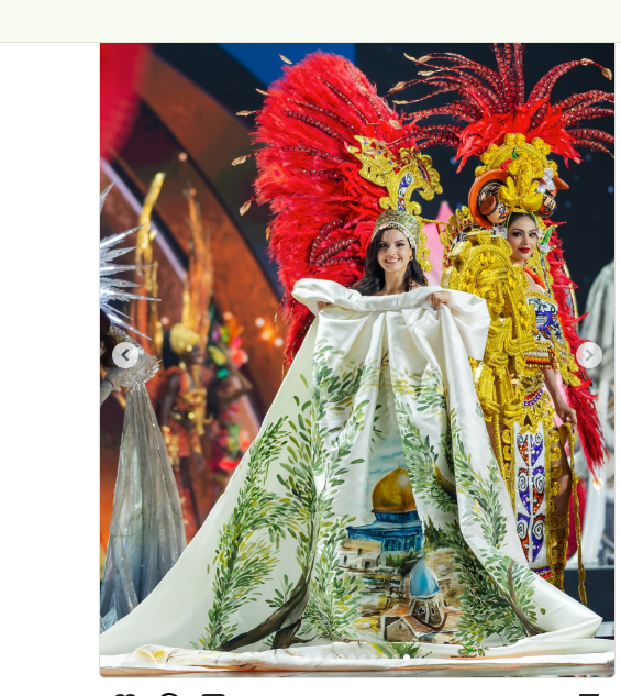 نادین ایوب اولین نماینده فلسطین در دختر شایسته جهان