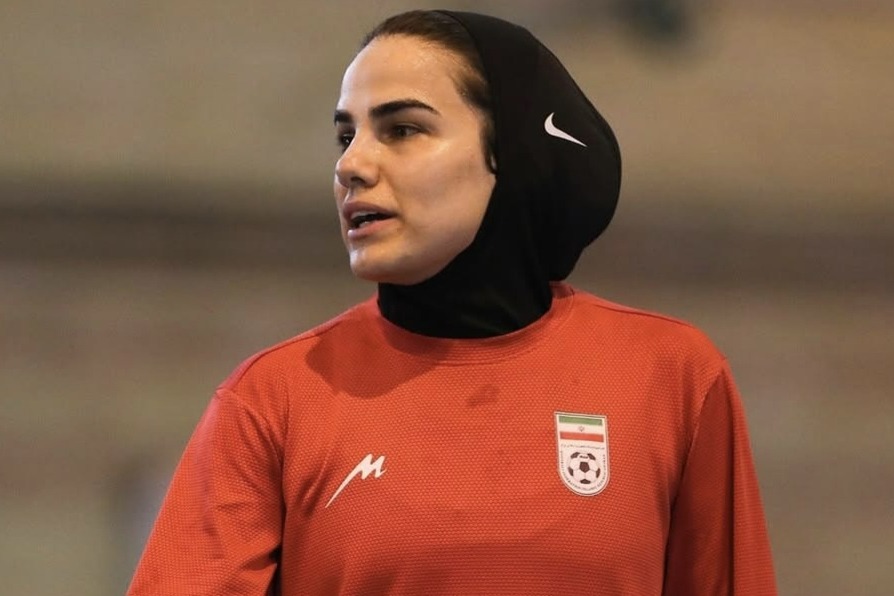 عکس فرشته کریمی بازیکن بانوان