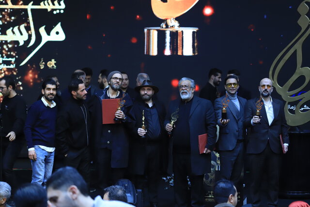 بیست و چهارمین مراسم جشن حافظ با حضور ستاره‌ها