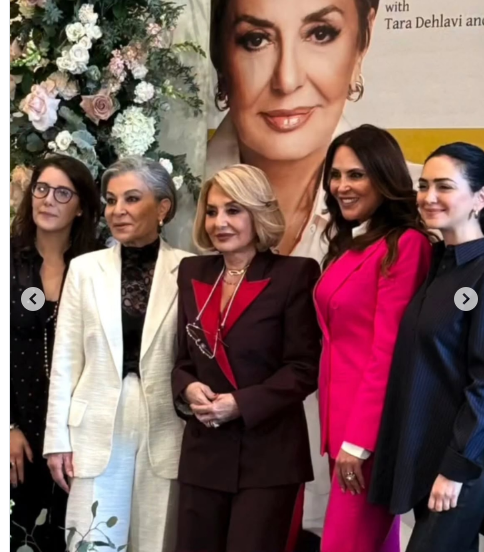 گوگوش کنار شارونا نظریان