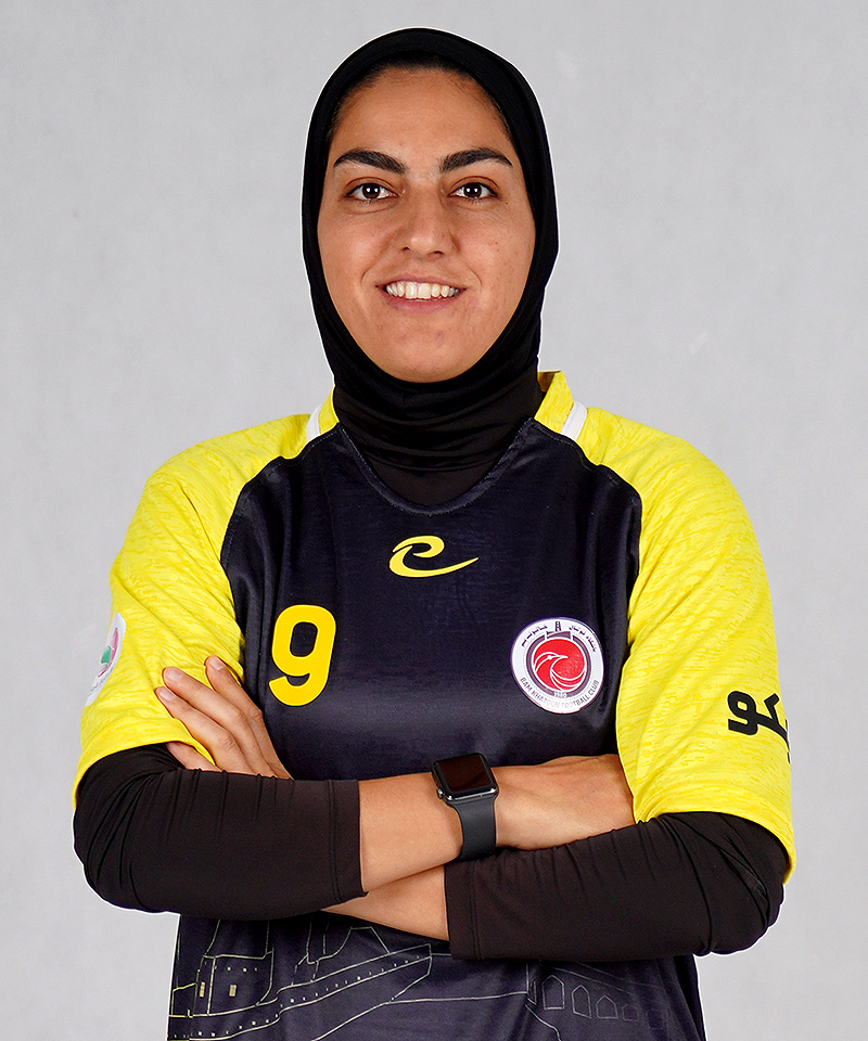 عکس زهرا قنبری فوتبالیست