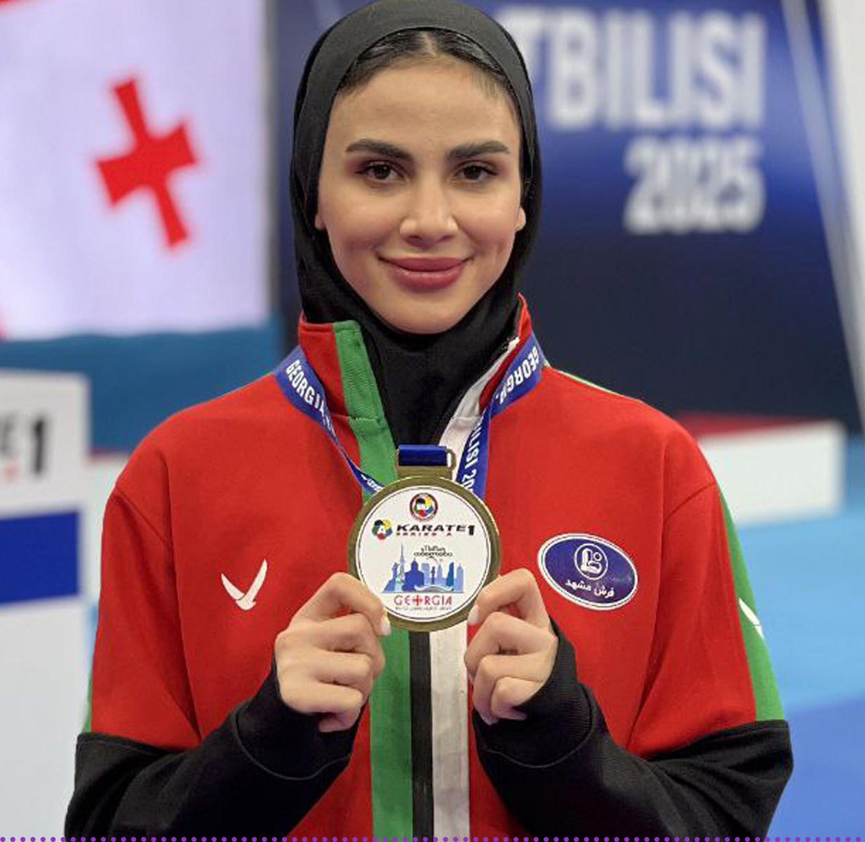 سارا بهمنیار با پیروزی ۳ بر صفر به مدال برنز رسید