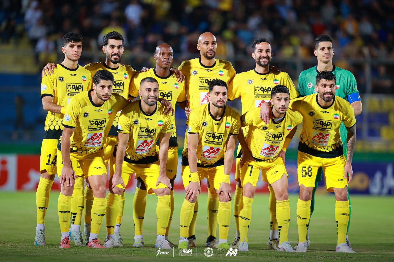 سپاهان چندم جدول است