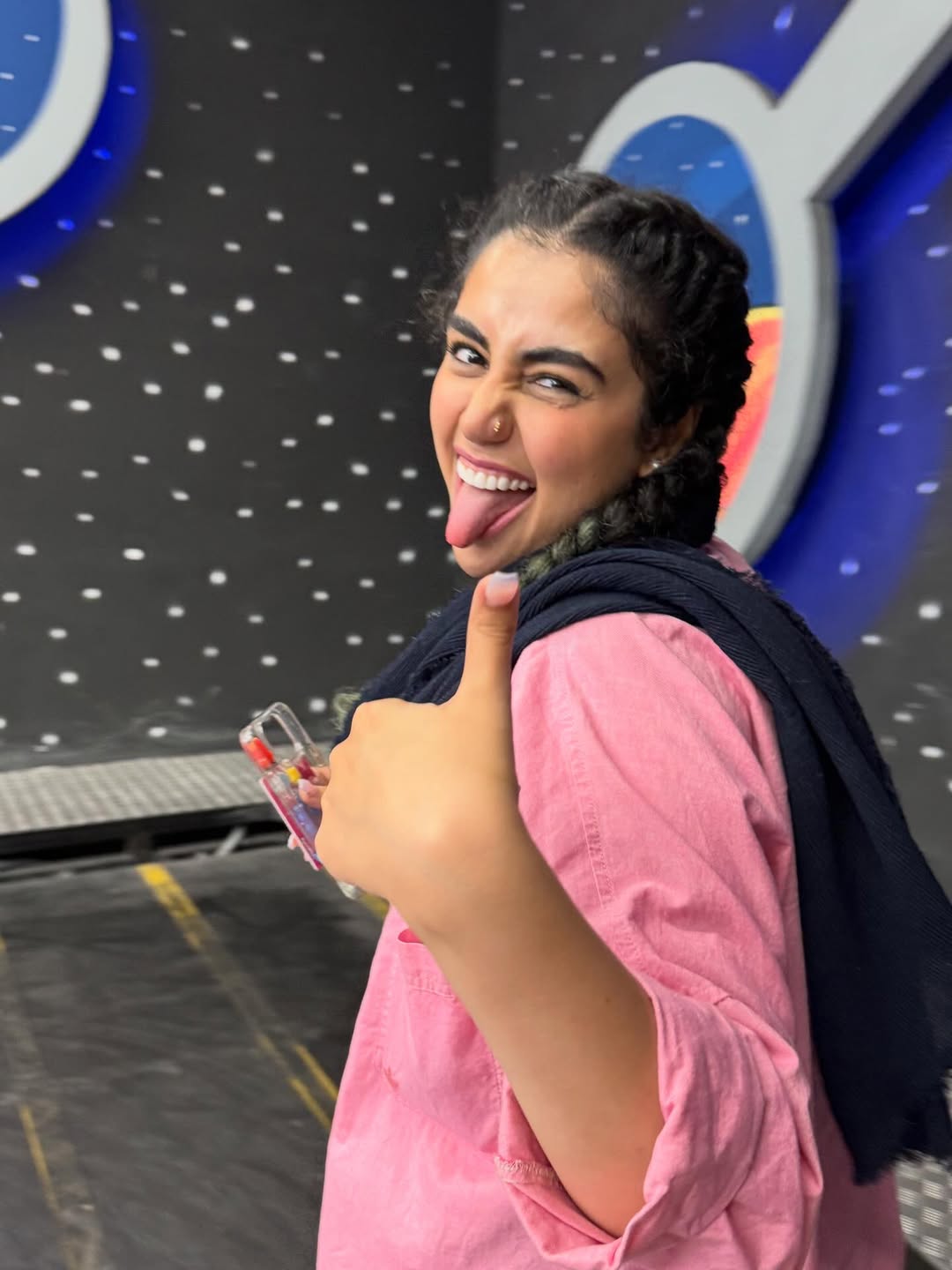 الناز قربانی قبل از عمل بینی