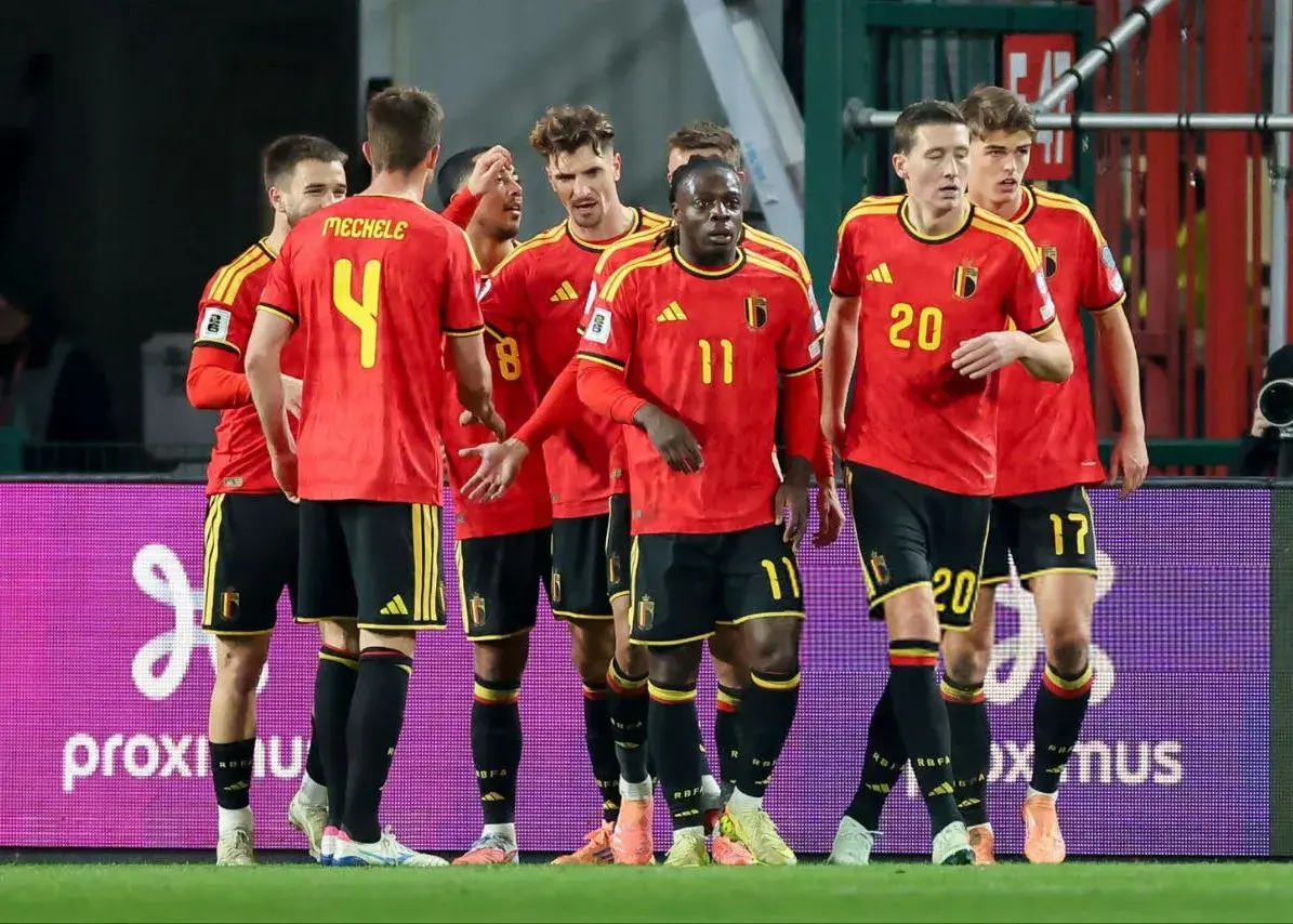 تصاویر بازیکنان بلژیک