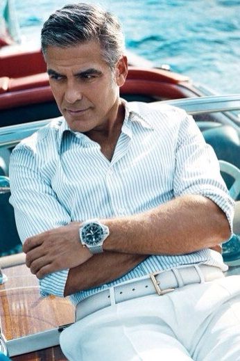 عکس جرج کلونی و برد پیت