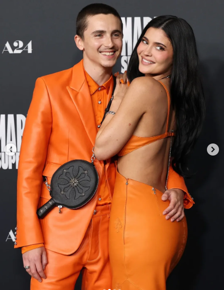 تیموتی شالامی و کایلی جنر ترکیب جسورانه روی فرش قرمز