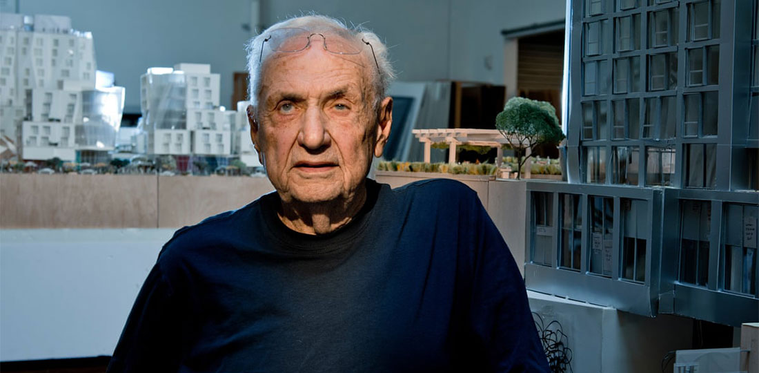 فرانک گری برنده جایزه پریتزکر درگذشت