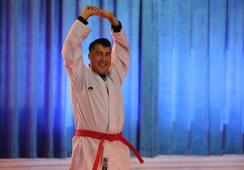 عکس سجاد گنج زاده کاراته کار