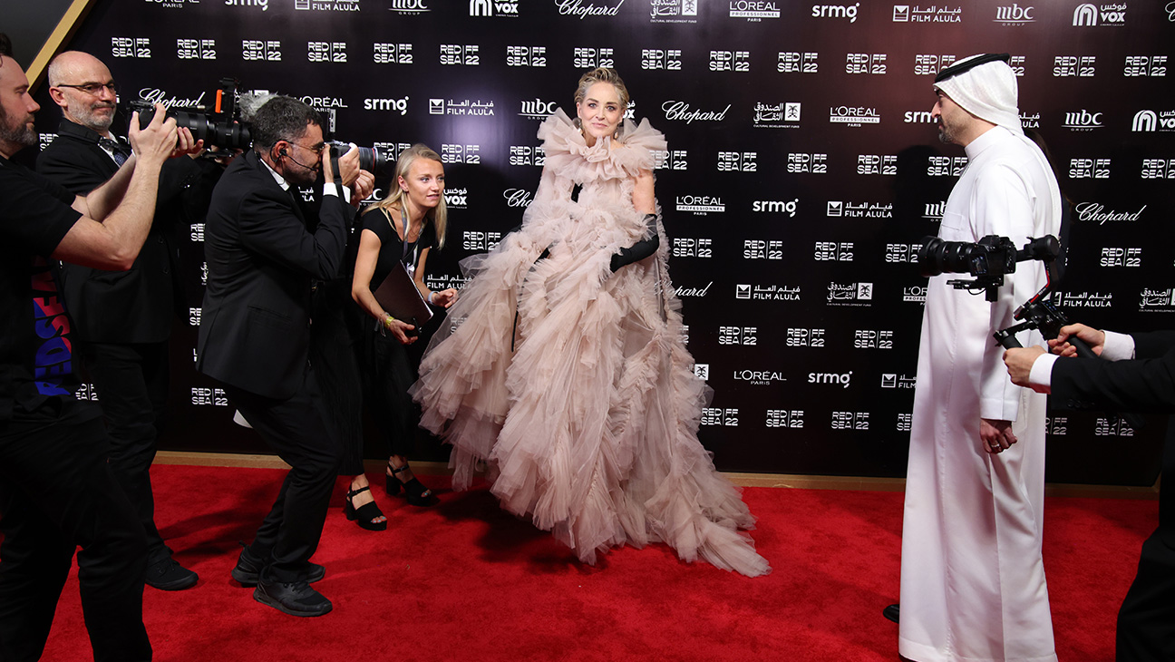 شارون استون در جشنواره فیلم جده