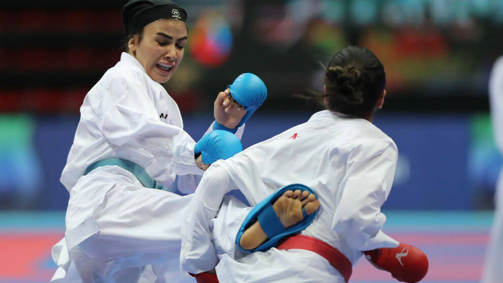 عکس سارا بهمنیار کاراته