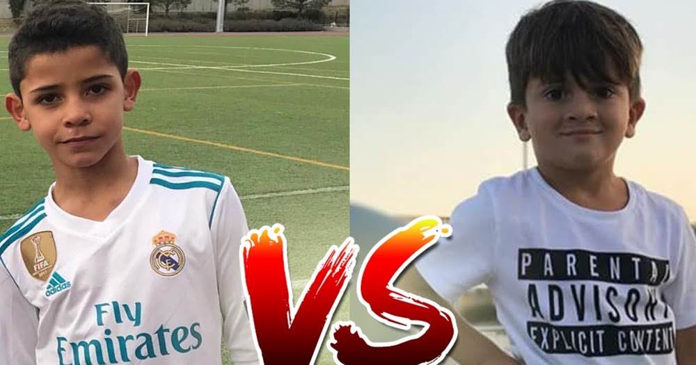 اسپانیا مقصد مشترک پسران مسی و رونالدو